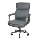 Load image into Gallery viewer, Ergonomic Design High Back Leather Office Chair With Height Adjustable And Swivel Wheels-GCC Home Center
