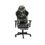 Load image into Gallery viewer, Ergonomic Gaming Chair with Reclining Back & Footrest - Faux Leather, 150KG Capacity, 1-Year Warranty-GCC Home Center