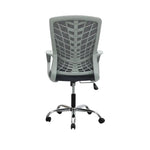 Load image into Gallery viewer, Ergonomic Grey Metal Computer Desk Chair - Multi-Purpose, Durable Design, 6-Month Warranty, 120KG Capacity-GCC Home Center