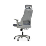 Load image into Gallery viewer, Ergonomic Large Office Chair with Breathable Mesh & Adjustable Features - Comfortable, Heavy-Duty Design, Grey-GCC Home Center