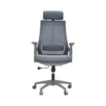 Load image into Gallery viewer, Ergonomic Large Office Chair with Breathable Mesh & Adjustable Features - Comfortable, Heavy-Duty Design, Grey-GCC Home Center