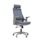 Load image into Gallery viewer, Ergonomic Large Office Chair with Breathable Mesh & Adjustable Features - Comfortable, Heavy-Duty Design, Grey-GCC Home Center