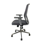Load image into Gallery viewer, Ergonomic Low Back Office Chair With Height Adjustable And Adjustable Arm Rest-GCC Home Center