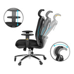 Load image into Gallery viewer, Ergonomic Mesh Office Chair with Adjustable Lumbar Support & Stainless Steel Frame - Breathable Design, 330 lbs Capacity-GCC Home Center