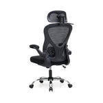 Load image into Gallery viewer, Ergonomic Mesh Office Chair with Flip-Up Arms - Adjustable Height, 360° Swivel & Space-Saving Design-GCC Home Center