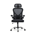 Load image into Gallery viewer, Ergonomic Mesh Office Chair with Flip-Up Arms - Adjustable Height, 360° Swivel & Space-Saving Design-GCC Home Center