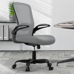 Load image into Gallery viewer, Ergonomic Office Chair - BIFMA Certified High Back Mesh Desk Chair with Adjustable Lumbar Support & Flip-Up Armrests for Home Office (Modern, All Black)
