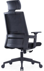 Load image into Gallery viewer, Ergonomic Office Chair ā High-Density Seat, Adjustable Lumbar, Fixed Armrest