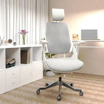 Load image into Gallery viewer, Ergonomic Office Chair With Adjustable Backrest - High Back (White)-GCC Home Center