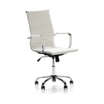 Load image into Gallery viewer, Ergonomic Office Chair with Height Adjustable Seat, PU Chrome High-Back-GCC Home Center