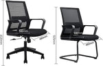 Load image into Gallery viewer, Ergonomic Office Chair with Lumbar Support - Adjustable & Swivel Mid-Back Desk Chair-GCC Home Center
