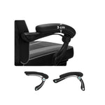 Load image into Gallery viewer, Ergonomic White Gaming Racing Chair with Adjustable Backrest & Footrest - Comfortable Faux Leather High-Back Design-GCC Home Center