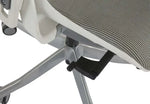 Load image into Gallery viewer, Executive Medium Back Height Ergonomic Mesh Chair, Office Conference Mesh Chairs With Adjustable-Backrest Caster Wheels- White-GCC Home Center