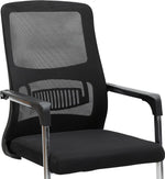 Load image into Gallery viewer, Executive Mesh Visitor Chair for Office, With Steel Frame & Modern Design - Black-GCC Home Center
