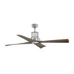 Load image into Gallery viewer, Fan Ø 127CM Ceiling Fan Chrome/Brown With Remote Control Included