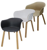 Load image into Gallery viewer, Jilphar Furniture Fiber Plastic Dining Chair with Metal Legs JP1324-GCC Home Center