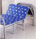 Load image into Gallery viewer, Folding Bed with Medicated Mattress Single Mattress Size 90x190 CM, Steel Frame Size 90x190cm-GCC Home Center