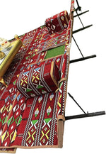 Load image into Gallery viewer, ALBAWADI Arabic Folding Carpet Camping Desert Carpet with Pillow Tent Floor Mat Sets
