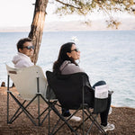 Load image into Gallery viewer, Folding Moon Chair, Portable Lightweight Camping Chair with Side Pocket, Foldable Backpacking Chair-GCC Home Center