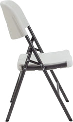 Load image into Gallery viewer, Folding Plastic Chair Molded Seat & Back Stackable Indoor Outdoor, Steel Frame, Heavy Duty-GCC Home Center