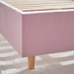 Load image into Gallery viewer, Full Headboard Single Bed 120x200 cm - Pink-GCC Home Center