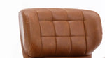 Load image into Gallery viewer, Urban Home Furniture Harvey Adjustable Bar Stools with Low Back, Swivel Medium Brown Faux Leather Bar Chairs for Kitchen/Island, Set of 2, Barstools for Kitchen Counter, Vintage Medium Brown