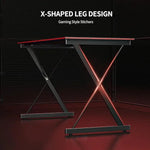 Load image into Gallery viewer, Gaming Desk – PC Computer Desk for Home Office and Gamers
