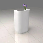 Load image into Gallery viewer, Glossy Podium Stand With Drawer And Cabinet For Storage-GCC Home Center