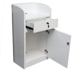 Load image into Gallery viewer, Glossy Podium Stand With Drawer And Cabinet For Storage-GCC Home Center