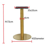 Load image into Gallery viewer, Jilphar Furniture Gold Plated Round Table Base JP3012-GCC Home Center