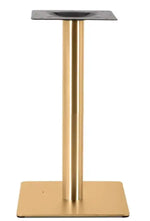 Load image into Gallery viewer, Gold Plated Square Table Base for a Luxurious & Modern Look