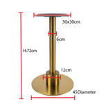 Load image into Gallery viewer, Jilphar Furniture Gold Plated SS Table Base JP3042-GCC Home Center