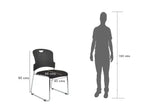 Load image into Gallery viewer, Guest Chair, Office Chair - Black-GCC Home Center