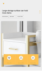 Load image into Gallery viewer, Hairdressing Tool Cabinet, Beauty Salon Trolley on Wheels, Makeup Storage Drawers, Hair Accessories Storage Cabinet-GCC Home Center