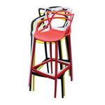 Load image into Gallery viewer, Jilphar Furniture Half Molded High Bar Chair JP1326-GCC Home Center