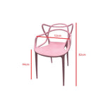 Load image into Gallery viewer, Jilphar Furniture Half Molded Polypropylene Dining Chair JP1325-GCC Home Center