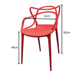 Load image into Gallery viewer, Jilphar Furniture Half Molded Polypropylene Dining Chair JP1325-GCC Home Center