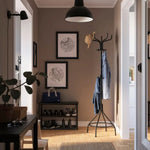 Load image into Gallery viewer, Hat and coat stand, black, 181 cm