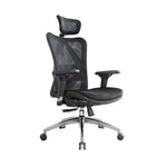 Load image into Gallery viewer, High Back Ergonomic Mesh Chair with 3D Armrests and Lumbar Support, Adjustable Height, with Caster Wheel (Black)-GCC Home Center