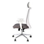 Load image into Gallery viewer, High Back Office Chair With Height Adjustable And 5 Swivel Wheels-GCC Home Center