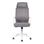Load image into Gallery viewer, High Back Office Chair With Height Adjustable, Lumbar Support And 5 Swivel Wheels-GCC Home Center