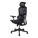 Load image into Gallery viewer, High Back Office Chair With Height Adjustable, Lumbar Support And 5 Swivel Wheels-GCC Home Center