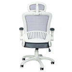 Load image into Gallery viewer, High Back Office Chair With Lumbar Support, Height Adjustable And Swivel Wheels-GCC Home Center