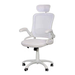 Load image into Gallery viewer, High Back Office Chair With Lumbar Support, Height Adjustable And Swivel Wheels-GCC Home Center
