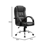 Load image into Gallery viewer, High Back PU Executive Ergonomic Swivel Chair-GCC Home Center