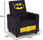 Load image into Gallery viewer, High Back Upholstered Chair, Dc Comics Batman