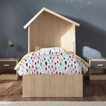 Load image into Gallery viewer, Hut Twin Bed With Two Drawers - 90x190 cm-GCC Home Center