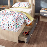 Load image into Gallery viewer, Hut Twin Bed With Two Drawers - 90x190 cm-GCC Home Center