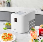 Load image into Gallery viewer, Ice Maker, Automatic Ice Making, Portable And Compact, Fast Ice Making, 2 Sizesice Cubes, Transparent View Window, Self-Cleaning 0.01 W ICM2011B White