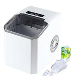 Load image into Gallery viewer, Ice Maker Countertop, Portable Ice Machine with Basket and Scoop,26 Lbs/24h,9 Ice Cubes Ready in 7 Mins, 2 Sizes of Bullet Ice for Home, Kitchen,Camping,Rv